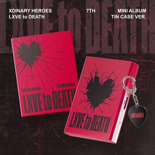 XDINARY HEROES 7th Mini Album [LXVE to Death] (Tin Case Ver.)