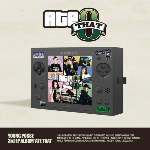 YOUNG POSSE 3rd EP Album - ATE THAT CD