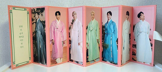 BTS OFFICIAL DALMAJUNG Mini Folding Photo (Day Version)