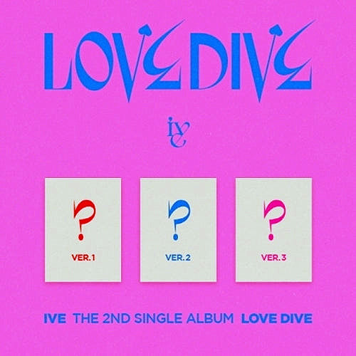 IVE 2nd Single - LOVE DIVE CD (Random Ver)