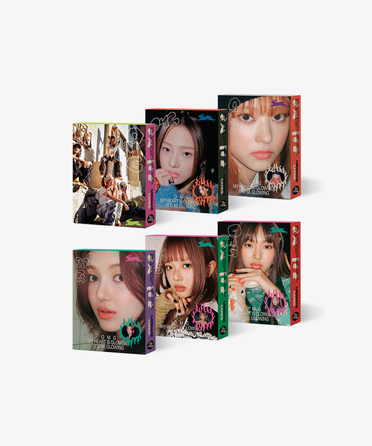 NEWJEANS 'OMG' Message Card Ver (Random) CD