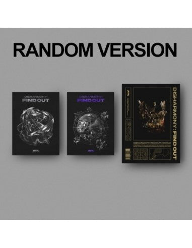 P1Harmony 3rd Mini Album - DISHARMONY: FIND OUT (Random Version) CD