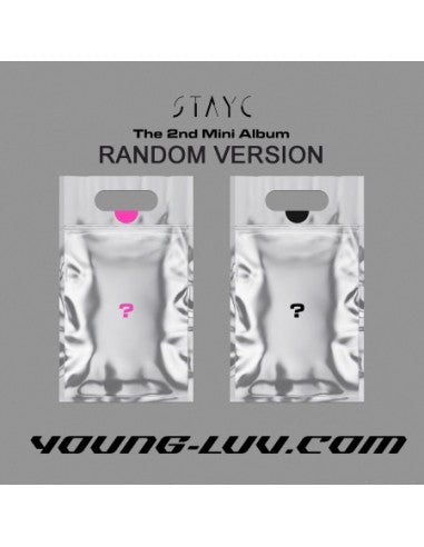 STAYC 2nd Mini Album: YOUNG-LUV.COM (Random Version) CD