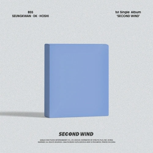 SEVENTEEN BSS 1st Single Album - Second Wind CD [Weverse Shop Gift]