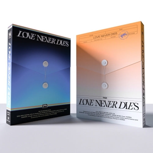 TNX 2nd Mini Album - Love Never Dies (Random Ver.) CD