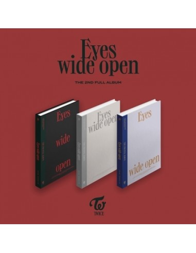 TWICE 2nd Album - EYES WIDE OPEN (Random Ver.) CD