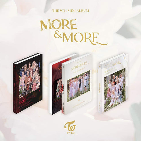 TWICE 9TH Mini Album - MORE & MORE (Random Ver.)