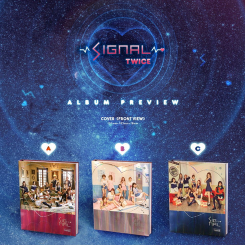 TWICE 4th Mini Album - SIGNAL (Random Ver) CD