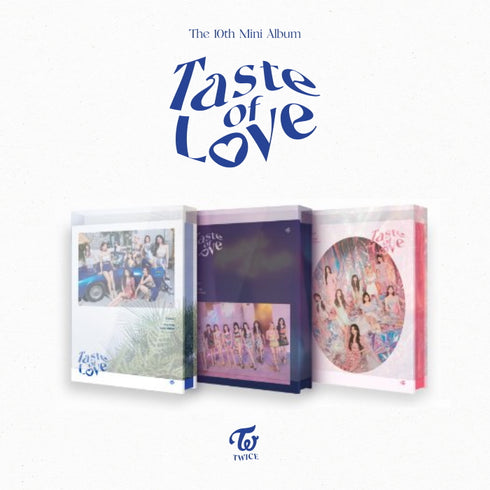TWICE 10th Mini Album - Taste of Love (Random Ver.) CD