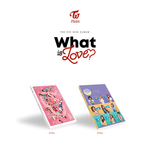 TWICE 5th Mini Album - What is Love? (Random ver) CD