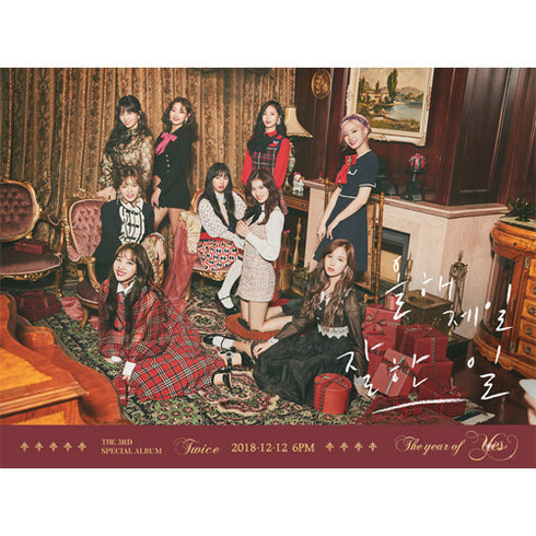 TWICE 3rd Special Album - The Year Of YES (Random Ver) CD
