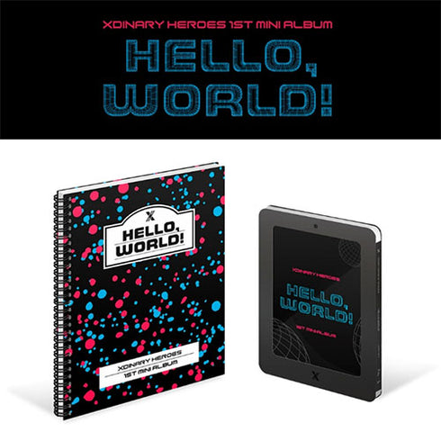 XDINARY HEROES 1st Mini Album - Hello, world! CD (Random Ver)